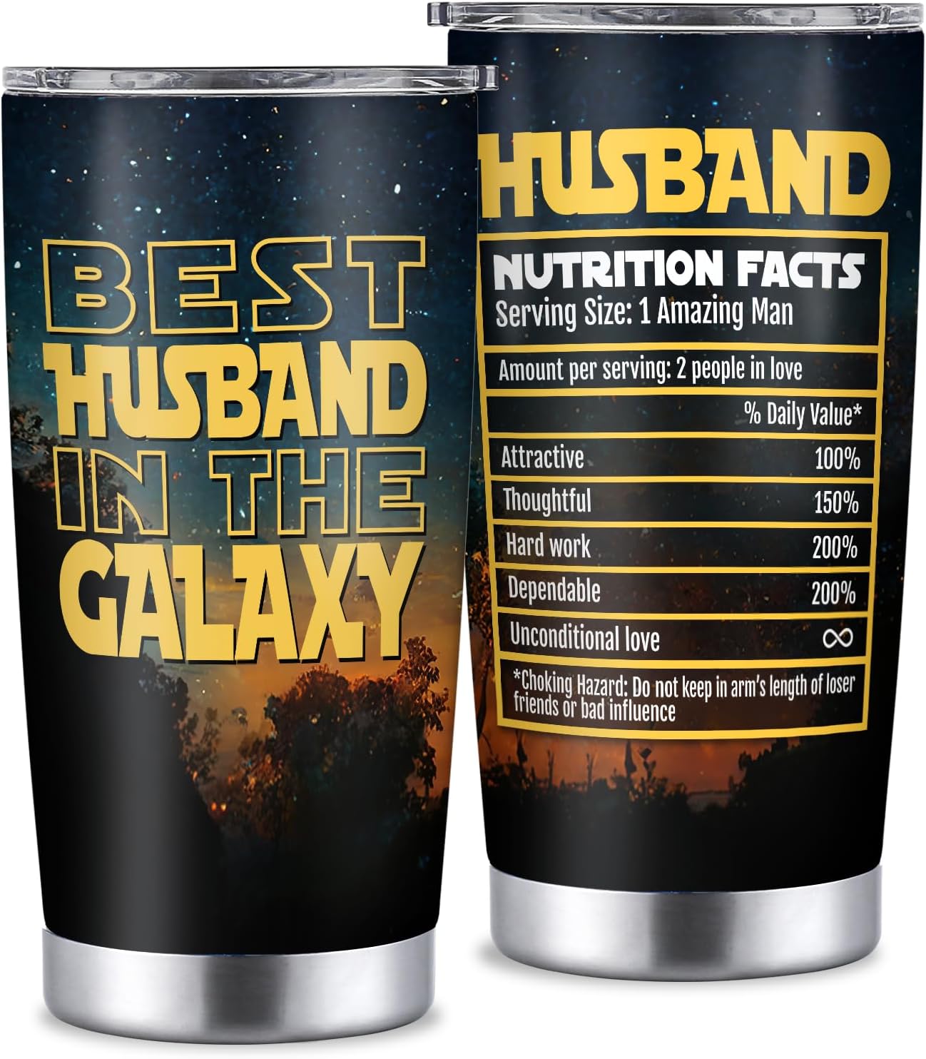 Gifts for Husband from Wife, Anniversary Wedding Gifts for Him, 20oz Insulated Tumbler Birthday Gifts for Husband, Husband Fathers Day Christmas Gifts Mug, Husband Valentines Day Gifts Ideas Cup